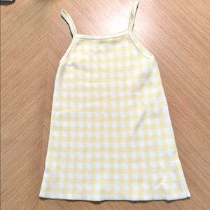 Zara Baby Knit Gingham Dress